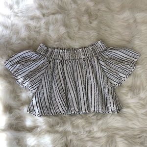 Urban Outfitters Off-the-shoulder Top